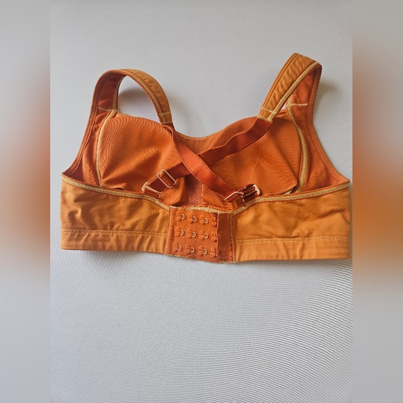 lululemon Women's Size 32 C athletica Orange Sports Bra - Picture 3 of 6